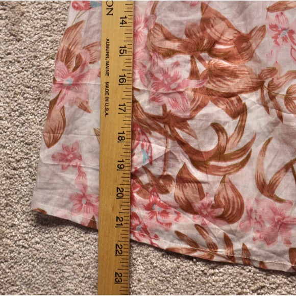 Artelier Nicole Miller Women Floral top‎ NWT Off The Shoulder Ruffle Blouse S - Picture 6 of 8